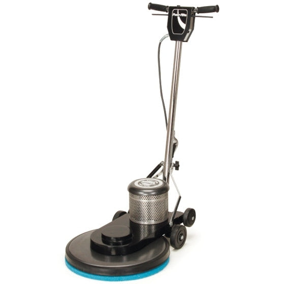 Powr-Flite Classic Metal, Floor Burnisher 1600 Rpms, No Dust Control, 75' Cord, Forward and Reverse - NM1600