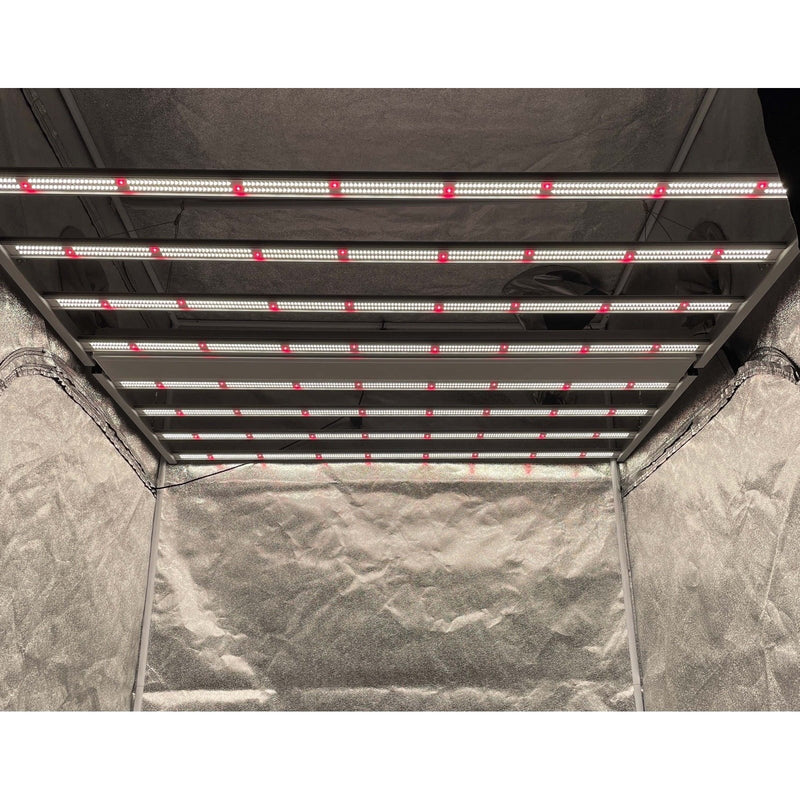 Medic Grow Fold-8 Full Spectrum LED Grow Lights for Indoor Plants - 760W, Full Spectrum, 4X4, 5X5, High PPFD, AC 110-277V