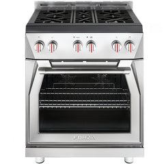 Forza 30 Inch Professional Gas Range - FR304GN