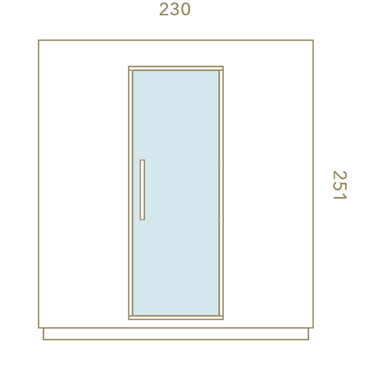 Auroom Garda Outdoor Cabin Sauna | Thermo-Pine