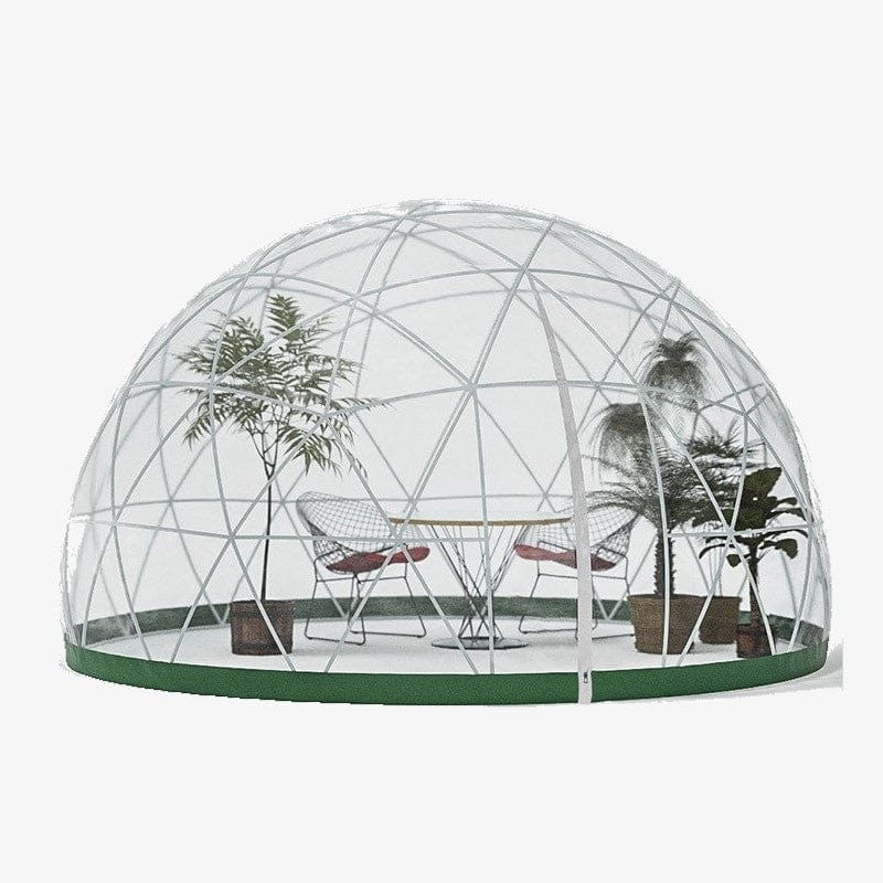 Garden Igloo Dome, PVC, 11'9"W, 7'2"H - Outdoor Dining, Play Area for Children, Stylish Conservatory, Greenhouse, Gazebo GI001