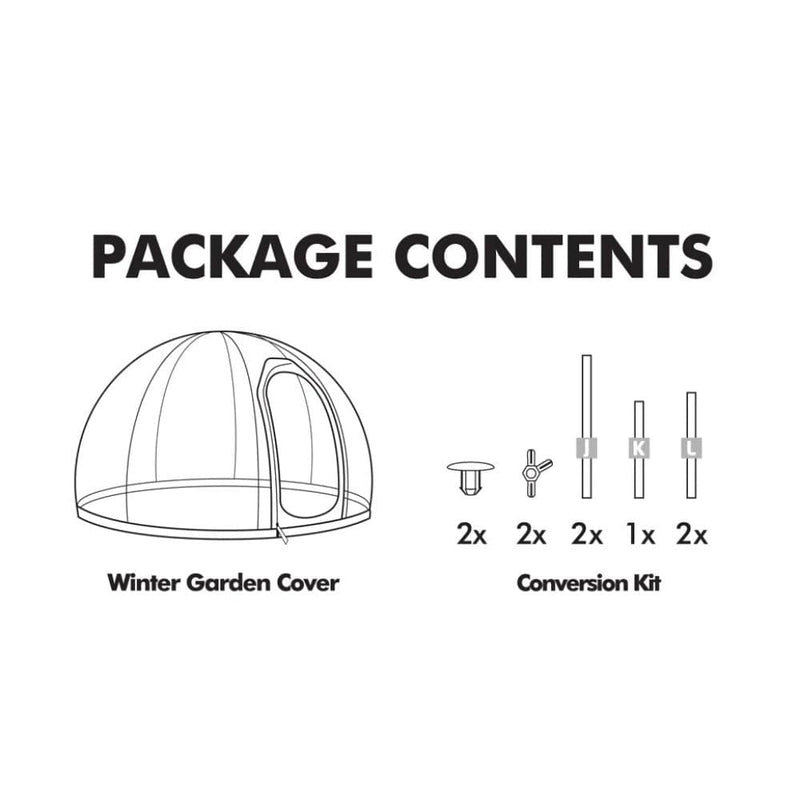 Garden Igloo | Dome Winter Garden Replacement Cover V2 GI003