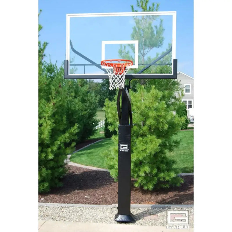 Gared Sports Pro Jam Adjustable In Ground Basketball Hoop 42" x 72" - GP10G72DM