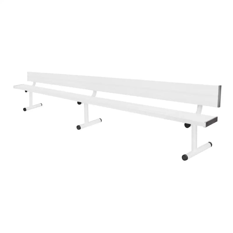 Gill Portable Aluminium Bench with Back - 73081C01