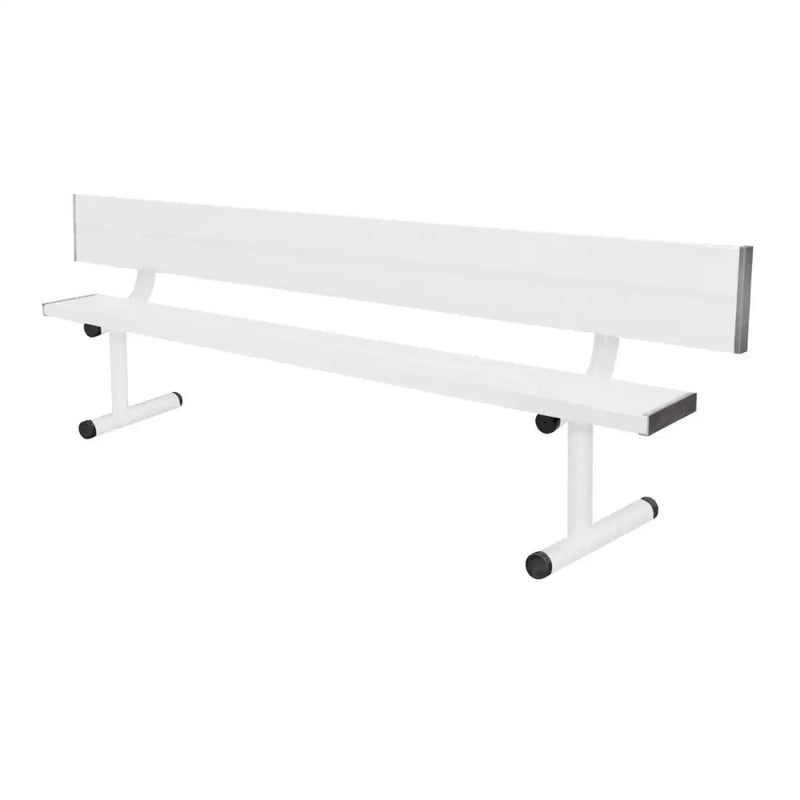 Gill Portable Aluminium Bench with Back - 73081C01