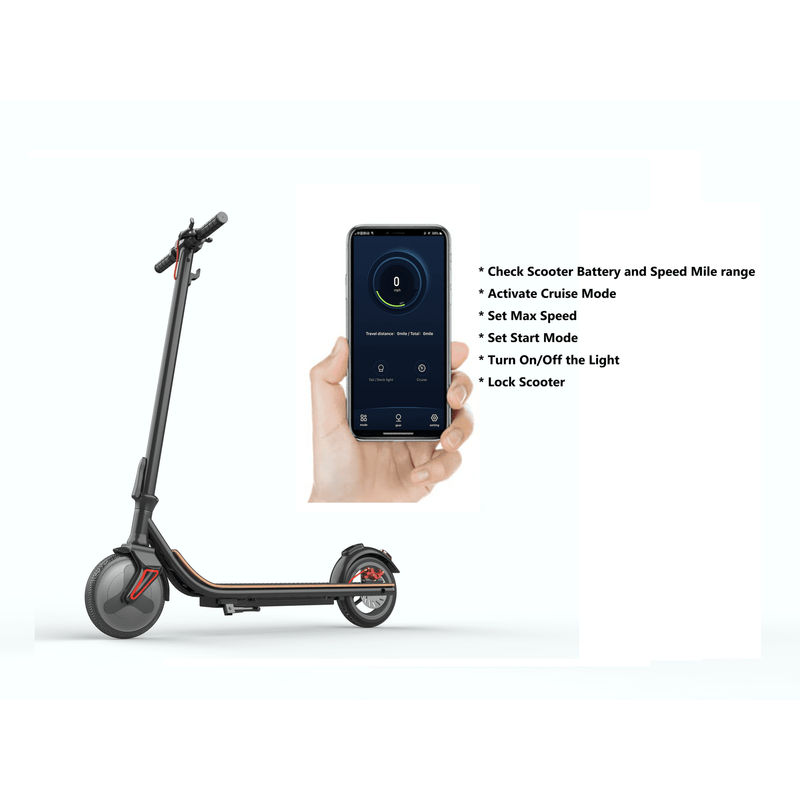 GlareWheel ES-S10X 36V/8A 350W City Commuter Folding Electric Scooter GWES-S10X