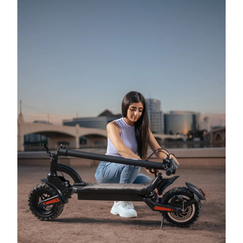 Performer GlareWheel ES-S12PRO Offroad Adult Suspension Off-Road Folding Electric Scooter