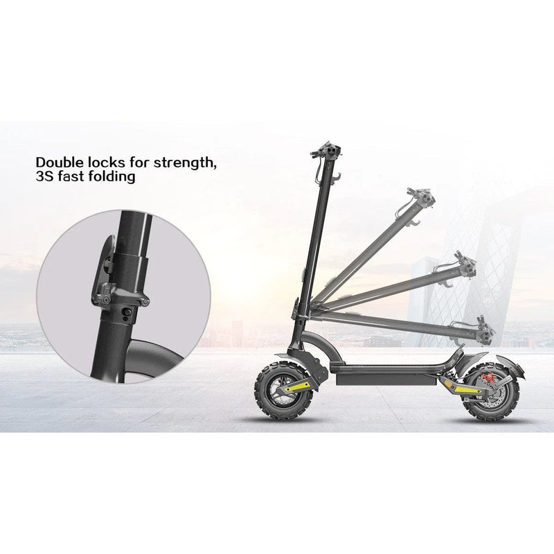 Performer GlareWheel ES-S12PRO Offroad Adult Suspension Off-Road Folding Electric Scooter