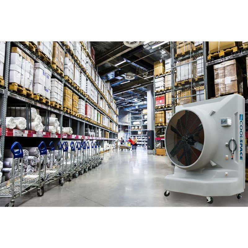 Cool-Space Blizzard-50 26485 Cfm 6500 Sq. Ft. 12-Speed Portable Evaporative Cooler New - CS6-50-VD