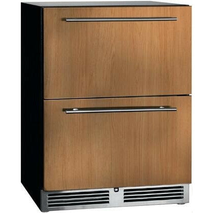 Perlick 24" Freezer w/ Fully Integrated Drawers, ADA Compliant with 4.8 cu. ft. Capacity - HA24FB-4-6