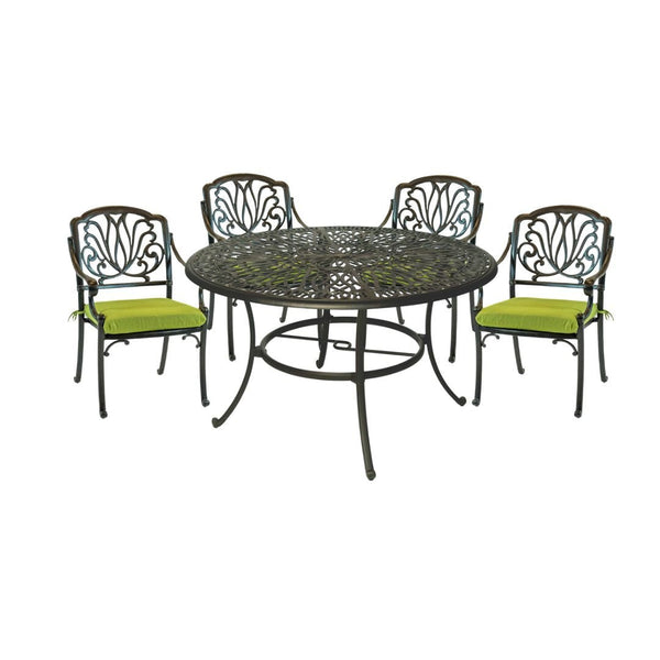 Hanamint Biscayne 54" Round Dining Set 5 Piece Set - 64442