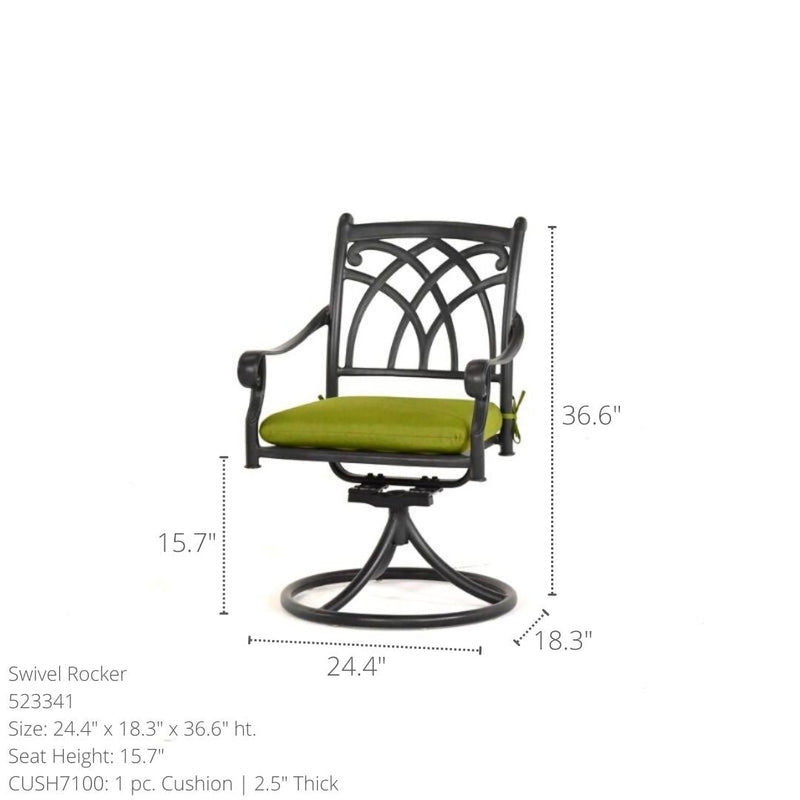 Hanamint Orleans Swivel Rocker - 523341-133