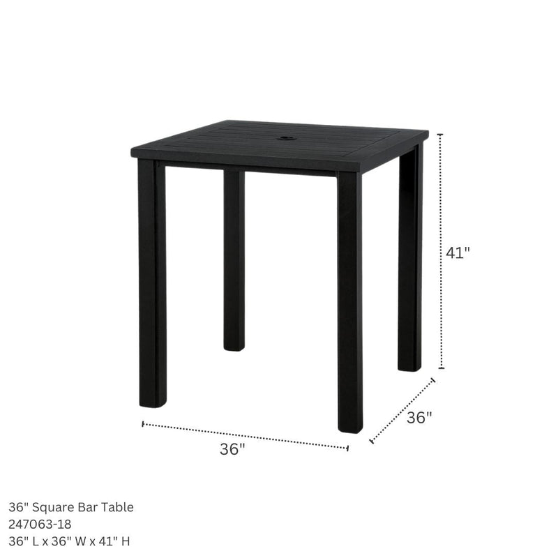 Hanamint Sherwood 36" Bar Table - 245063-18