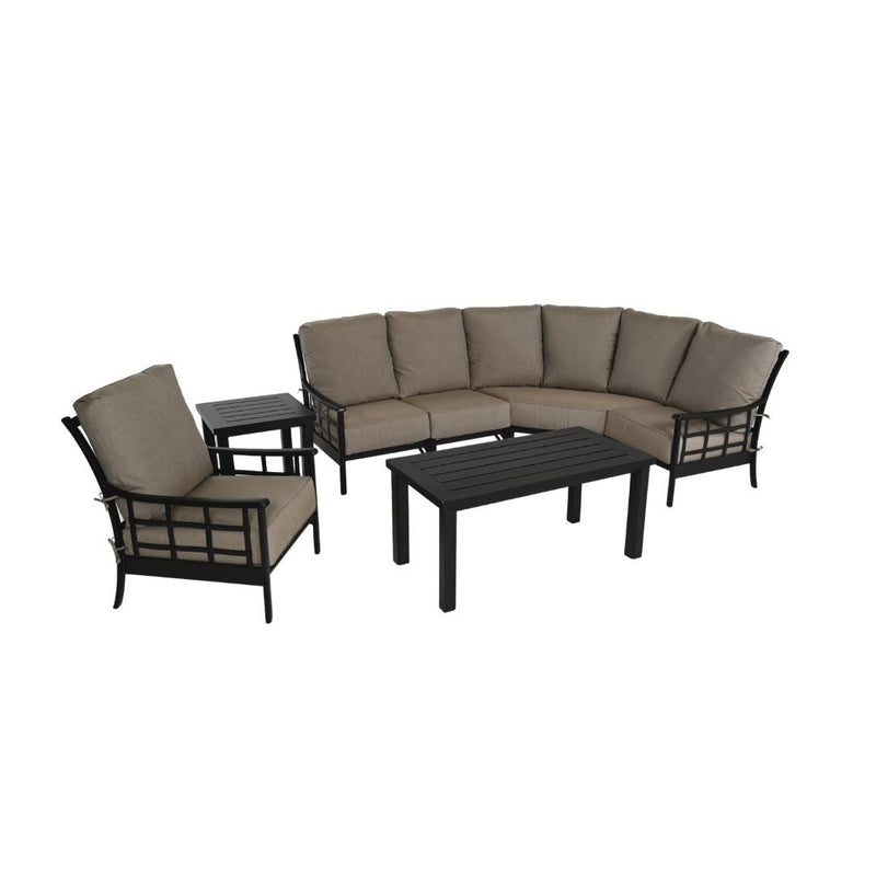 Stratford Estate Sectional Deep Seating Set 6 Piece Set - 26618