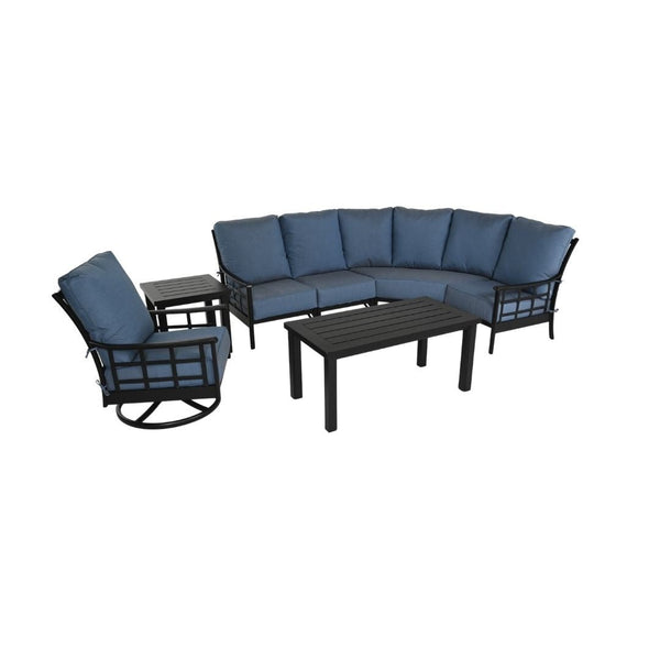 Stratford Estate Sectional Deep Seating Set 6 Piece Set - 26618