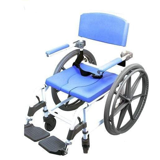 Healthline Ezee Life 18″ 4-Way Seat Non-Tilt Shower Commode Chair - AT065057