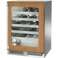 Perlick 24" Undercounter Wine Reserve with 45 Wine Bottle Capacity, Panel Ready Door - HP24WO-4-4