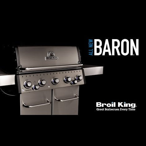 Broil King Baron S 440 Pro Infrared Freestanding Gas Grill with Sear Station - 875924