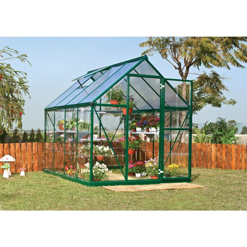 Palram Hybrid 6' x 8' Greenhouse - HG5508G-1B