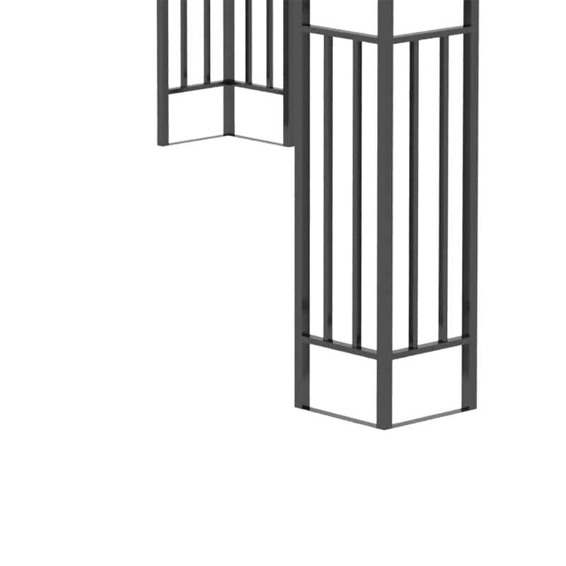 Outsunny 13' x 10' Patio Gazebo Canopy Outdoor Shelter - 84C-323