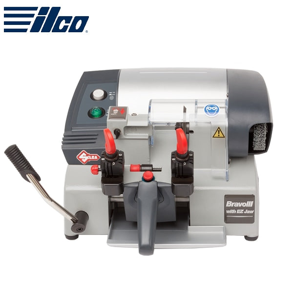 Ilco - Silca Bravo III - Semi-Automatic Cut Key Duplicator w/ EZ-Jaw - 120V - ILCO-D837922ZB