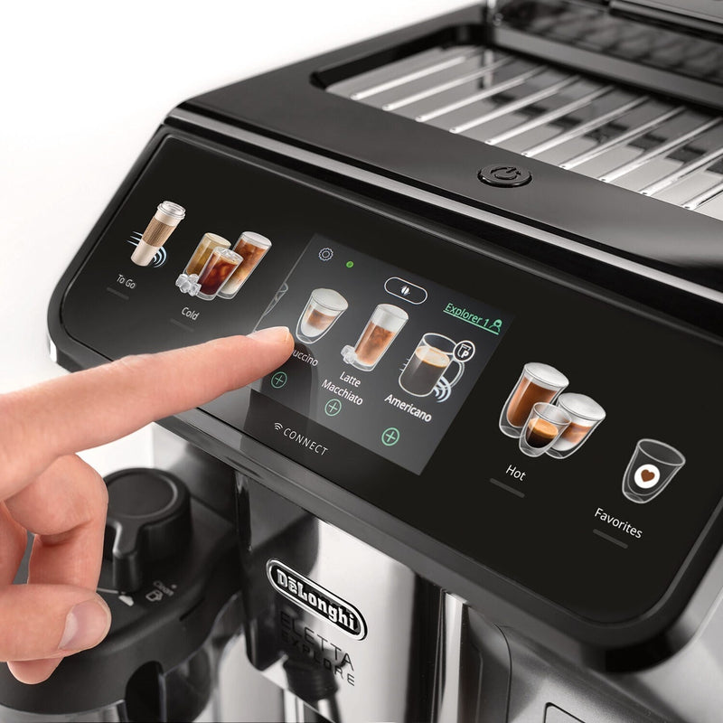 De'Longhi Eletta Explore Fully Automatic Espresso Machine with Cold Brew ECAM45086S