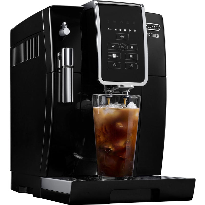 De'Longhi Dinamica Fully Automatic Coffee and Espresso Machine in Black ECAM35020B