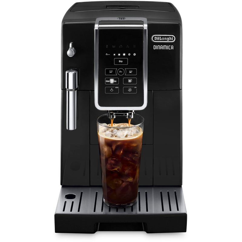 De'Longhi Dinamica Fully Automatic Coffee and Espresso Machine in Black ECAM35020B