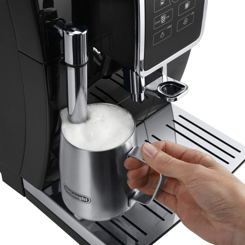 De'Longhi Dinamica Fully Automatic Coffee and Espresso Machine in Black ECAM35020B