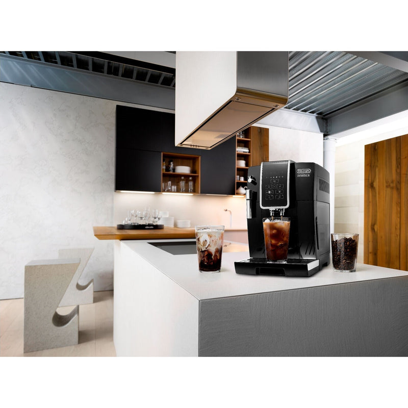 De'Longhi Dinamica Fully Automatic Coffee and Espresso Machine in Black ECAM35020B