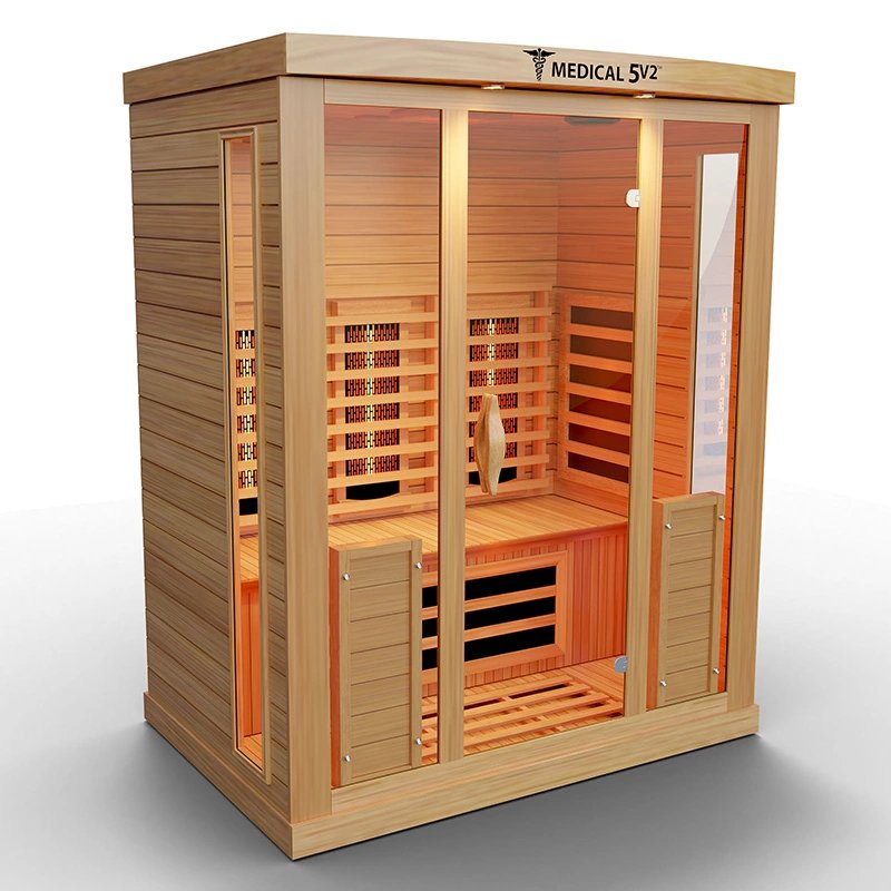 Medical Sauna - Medical 5 Version 2.0 3 Person Infrared Sauna