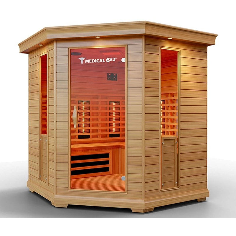 Medical Sauna - Medical 6 Version 2.0 4-6 Person Infrared Sauna