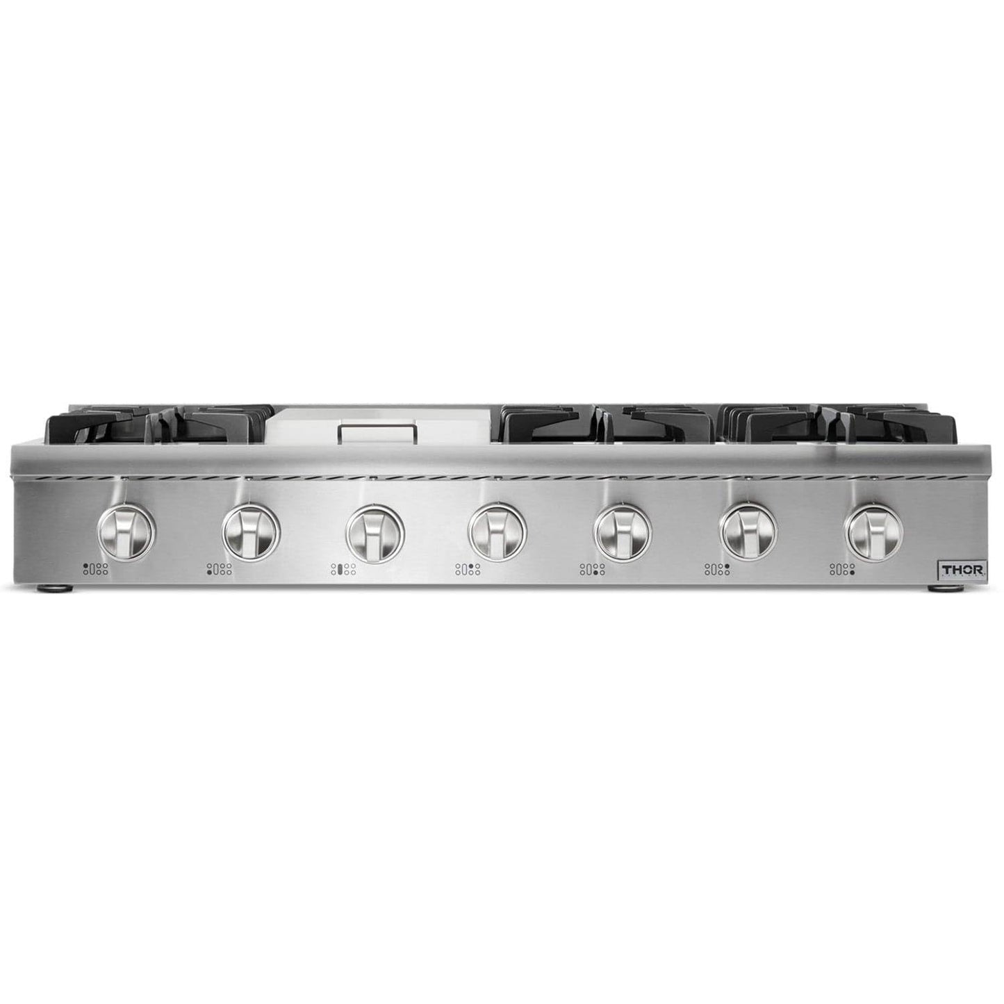 Thor Kitchen 48 In. Propane Gas Range-top in Stainless Steel