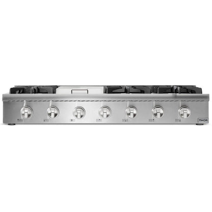 Thor Kitchen 48 In. Propane Gas Range-top in Stainless Steel