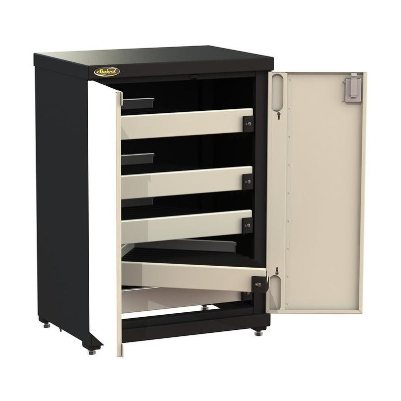 Swivel Storage Solutions Pro 90 5 Adjustable Drawers Model: PRO904505 - Backyard Provider