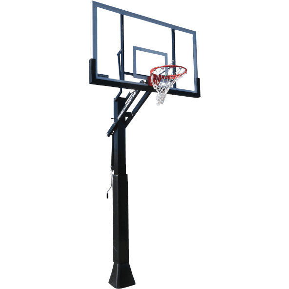 Ironclad GameChanger 42"x72" Adjustable In-Ground Basketball Hoop - GC66-XXL