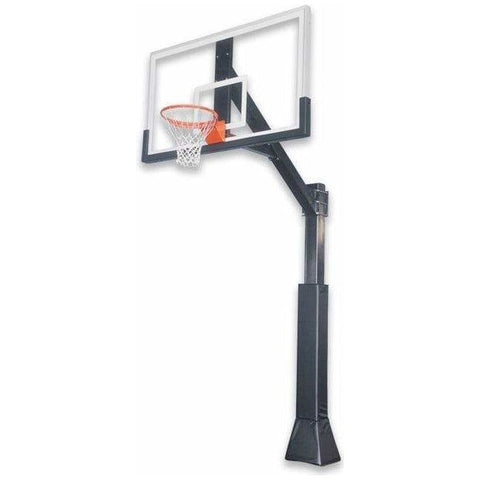 Ironclad Highlight Hoops 42"x72" Fixed Height In-Ground Basketball Hoop - HIL664-XXL