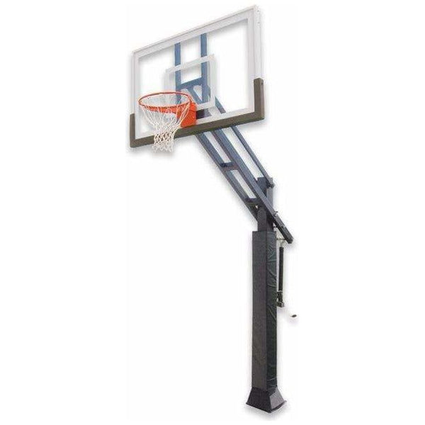 Ironclad Triple Threat 36"x60" Adjustable In-Ground Basketball Hoop - TPT553-LG