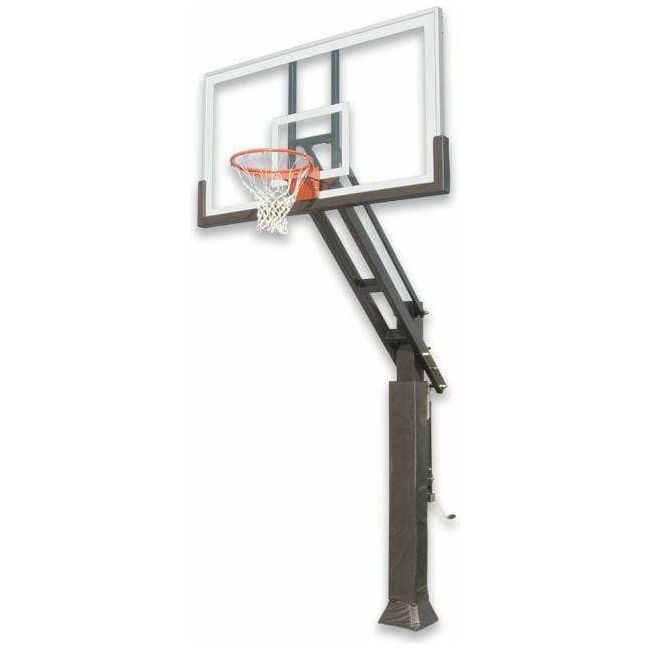 Ironclad Triple Threat 42"x72" Adjustable In-Ground Basketball Hoop - TPT684-XXL