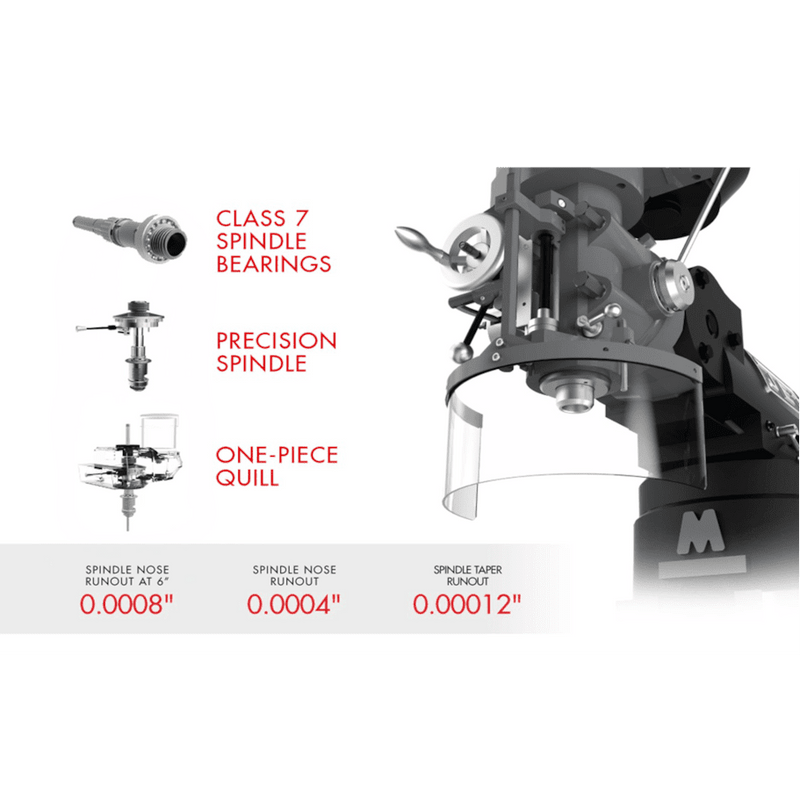 JET Elite ETM-949 Mill with X, Y-Axis JET Powerfeeds - JT9-894113