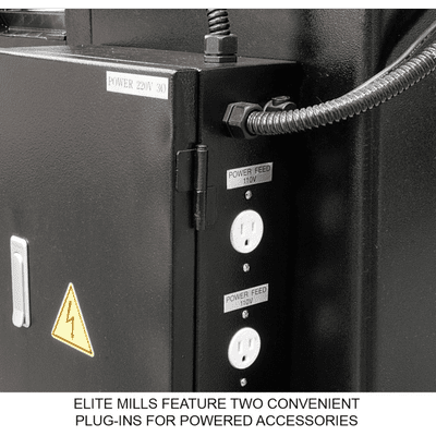 JET Elite EVS-949 Mill with 3-Axis ACU-RITE 303 Knee DRO and X, Y, Z-Axis JET Powerfeeds - JT9-894340