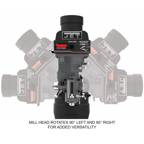 JET Elite ETM-949 Mill with X-Axis JET Powerfeed - JT9-894118