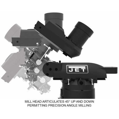 JET Elite EVS-949 Mill with X-Axis JET Powerfeed - JT-894300