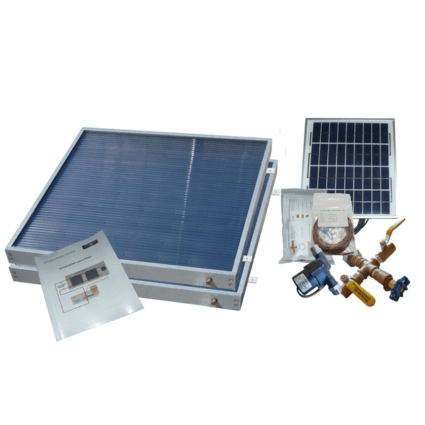 Heliatos Standard Solar Water Heater Kit - Backyard Provider