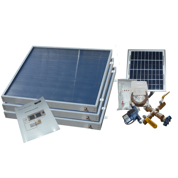 Heliatos Standard Solar Water Heater Kit - Backyard Provider