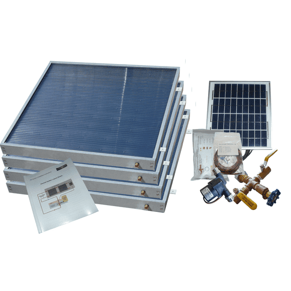 Heliatos Standard Solar Water Heater Kit - Backyard Provider