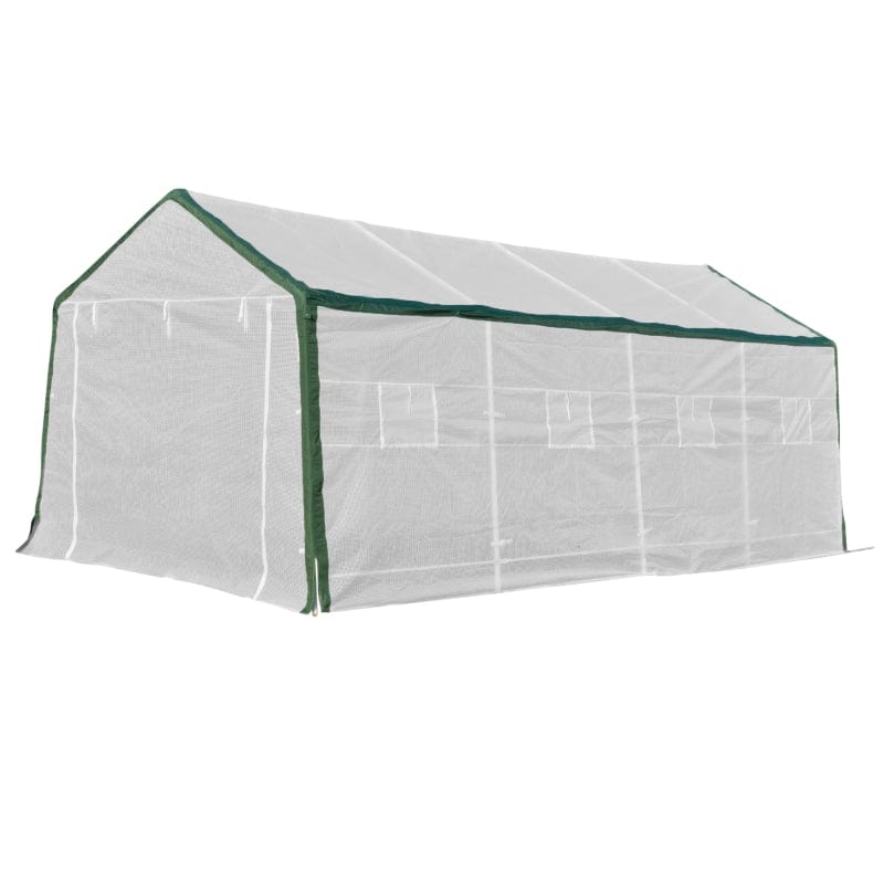 Outsunny 20' L x 10' W x 8' H Heavy-duty Greenhouse - 169BII9TKTG01