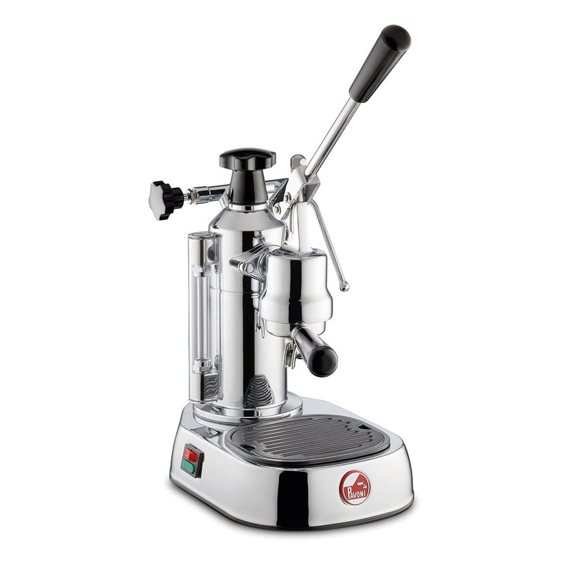 La Pavoni Europiccola 8 Cup Espresso and Cappuccino Machine in Chrome (EPC-8)