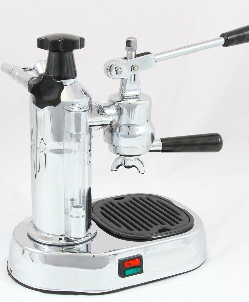 La Pavoni Europiccola 8 Cup Espresso and Cappuccino Machine in Chrome (EPC-8)