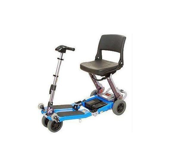 Luggie Standard Folding Travel Scooter Blue Open Box - LUGGIESB